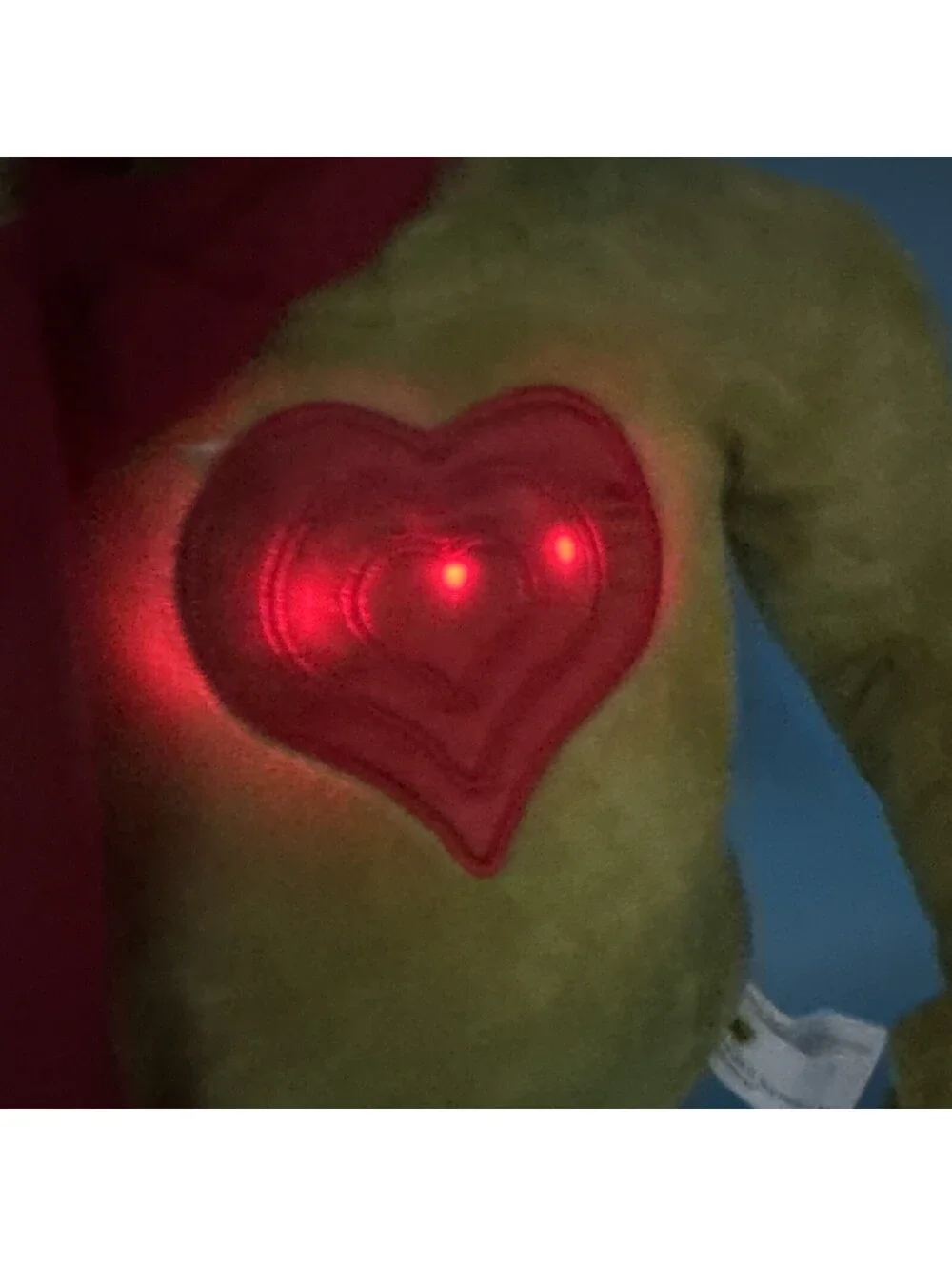 Dr. Seuss The Grinch Plush Christmas Greeter w/Beating Heart 22